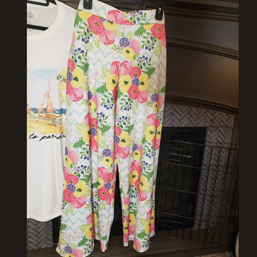 Lolly Wolly Doodle Palazzo Pants